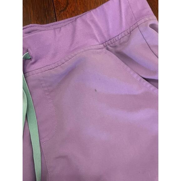 Figs Lilac Dawn Zamora Joggers S M/P lavender scrub bottoms nurses - Picture 4 of 9